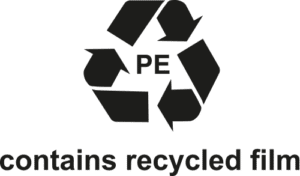 PE contains recycled film