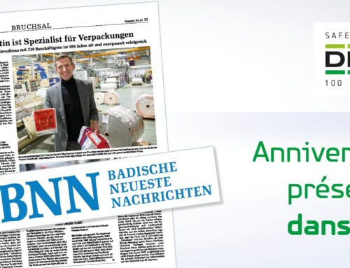 Le journal Badische Neueste Nachrichten (BNN) consacre un article à l’anniversaire de DEBATIN