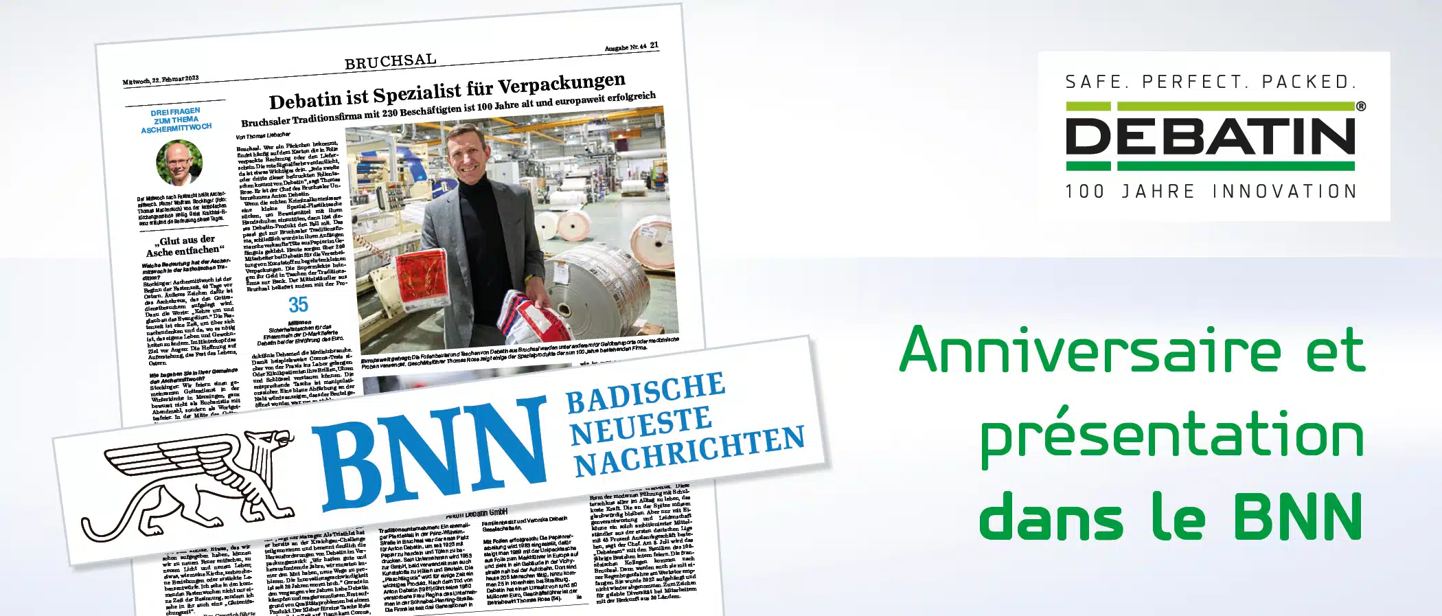 Anniversaire et présentation dans le BNN)