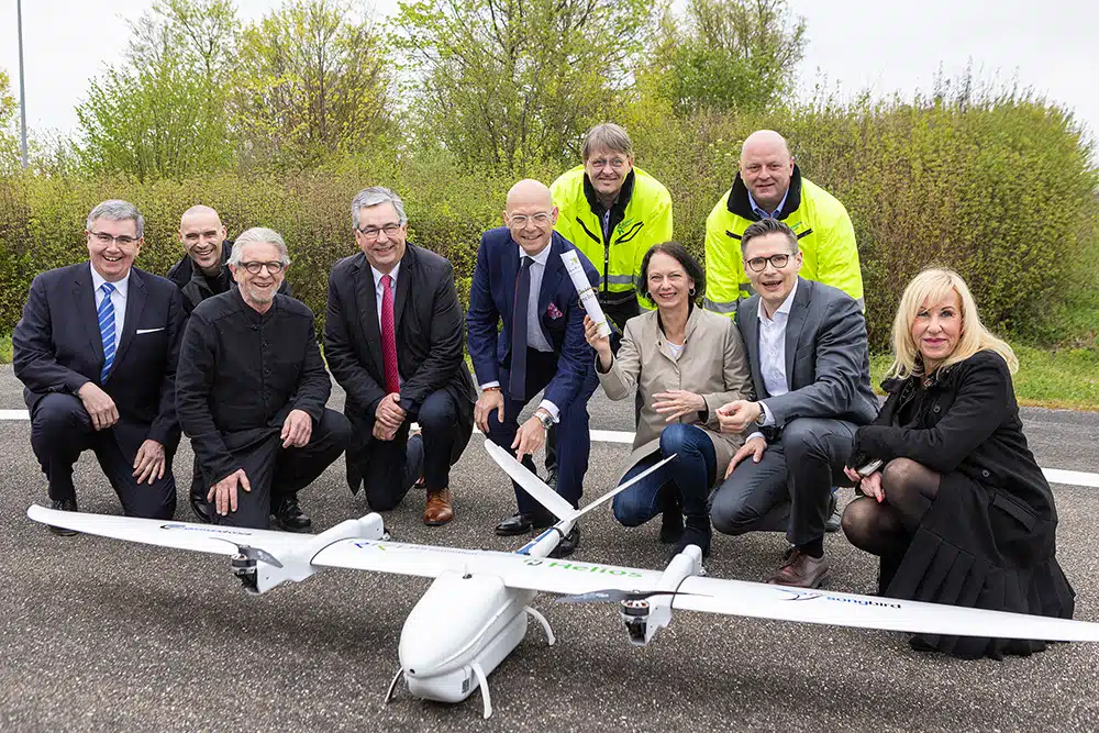 Drohnennetzwerk_Betriebsgenehmigung_Foto 2 RKH Kliniken Photographe Benjamin Stoltenberg