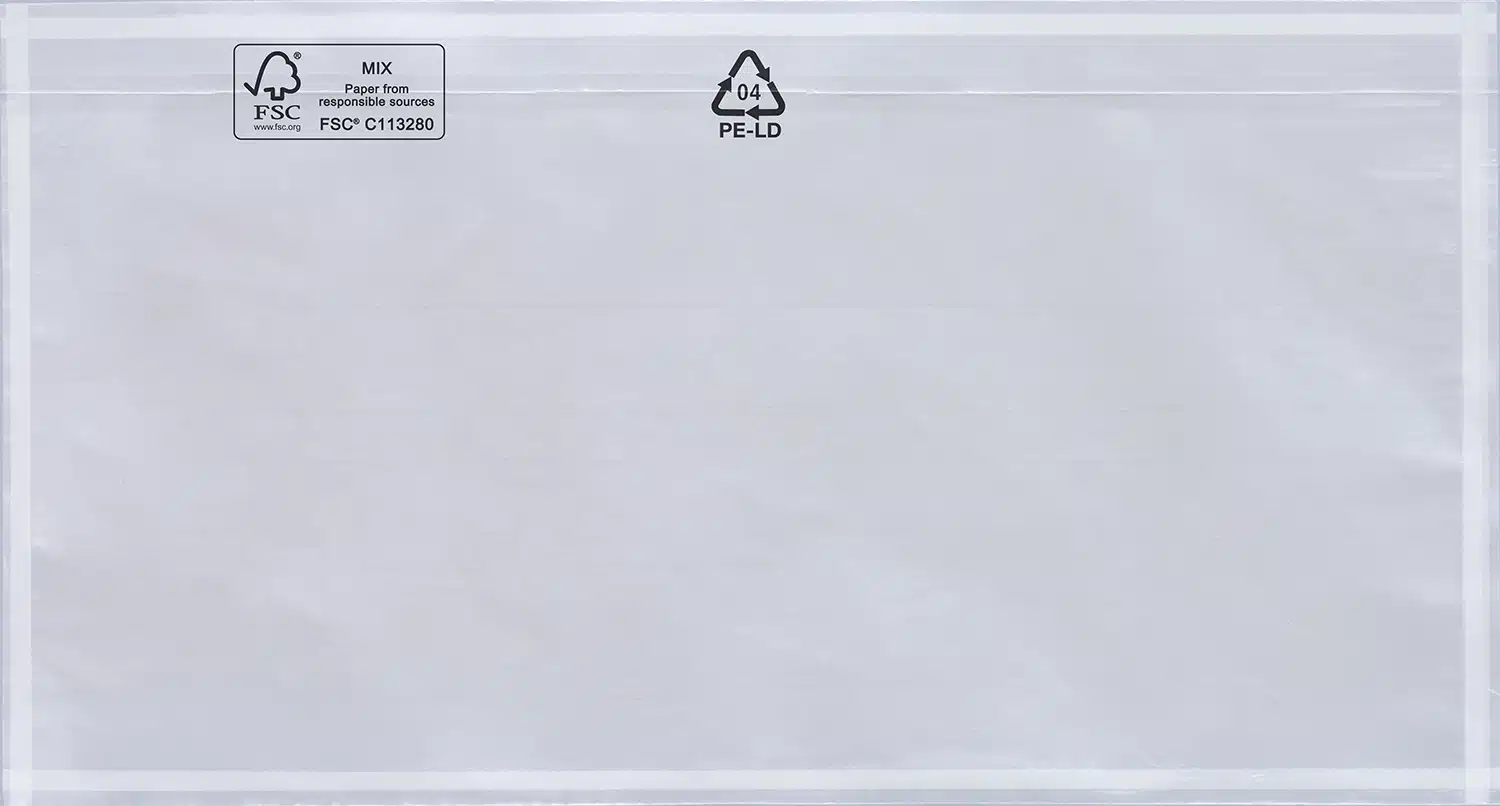 Debasafe_Detail_2 DEBAPAC® PCR - Pochettes porte-documents disponibles en deux épaisseurs