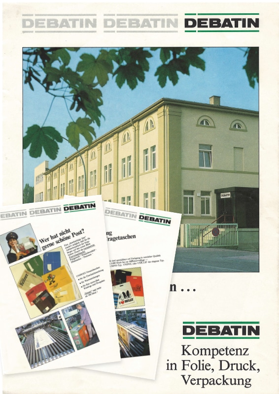 1983 Brochure Debatin - 60 ans d'idées toujours nouvelles