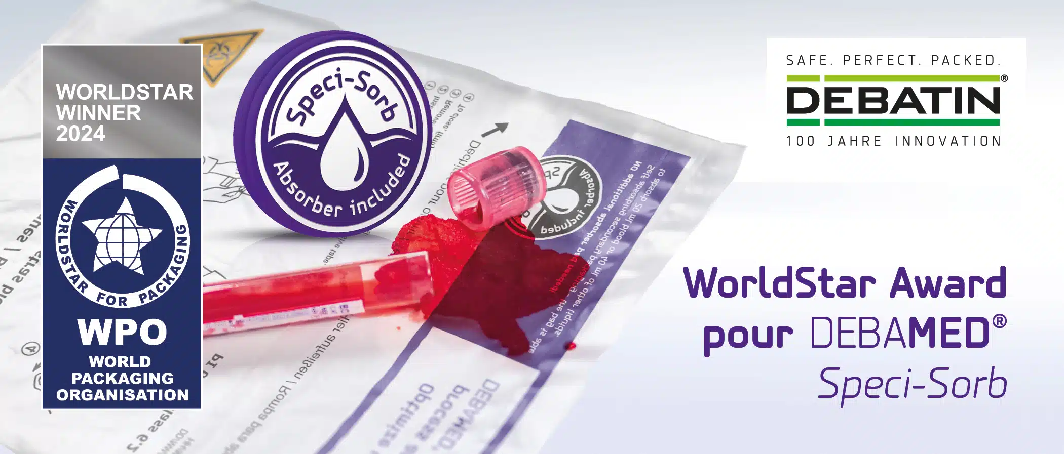 WorldStar Award pour DEBAMED® Speci-Sorb Blog Header