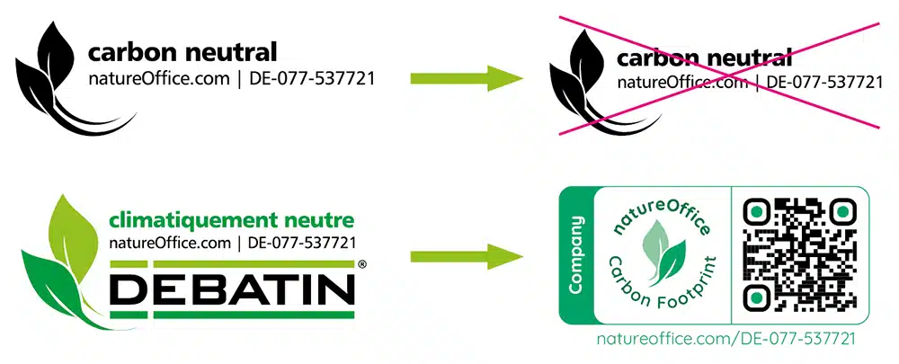 Logo_Klimaneutral_2024_WEB_FR Marquage de la neutralité climatique : le groupe d'entreprises DEBATIN reste climatiquement neutre