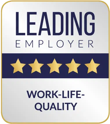 STAR RATING_WORK-LIFE-QUALITY_5 Leading Employers Etoile - WORK-LIFE-QUALITY avec 5 points