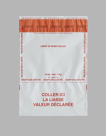 DEBASAFE Enveloppe sécurisée pour Valeur déclarée Taille 1